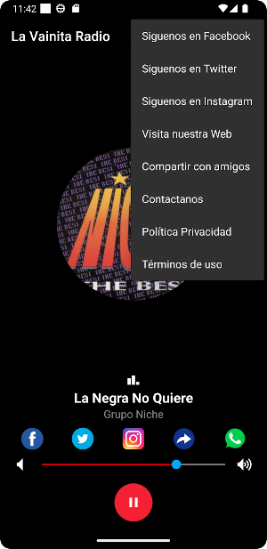 La Vainita Radio Screenshot 2