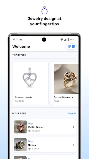ARQ Jewelry Design Screenshot 2