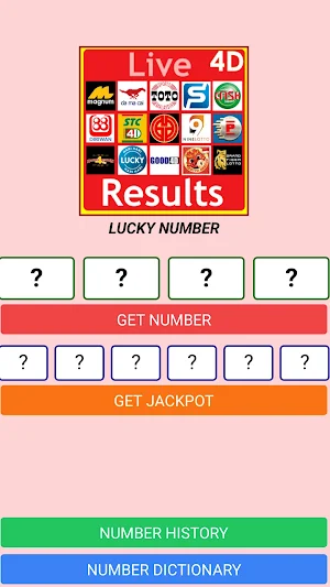 Live 4D Lotto, Toto 4D Results screenshot 8