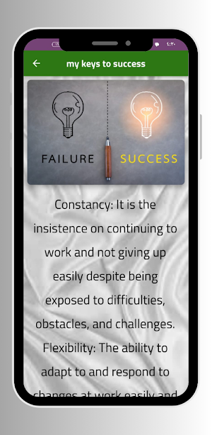 success and failure Screenshot 0