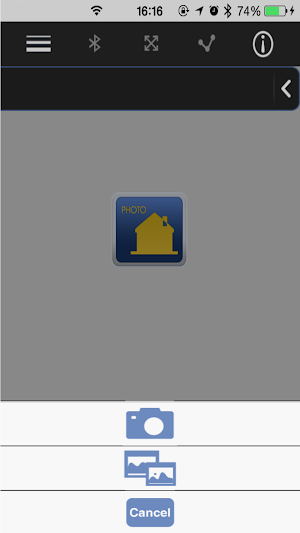 HTLaserMeterBLE Screenshot 1