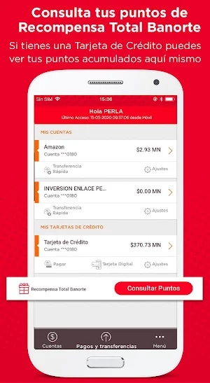 Banorte Movil Screenshot 1