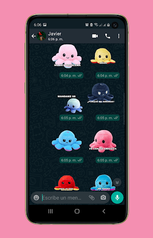 Stickers Pulpito 🐙 Screenshot 3