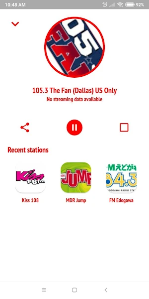 Sports Radio 105.3 The Fan Dallas Screenshot 3