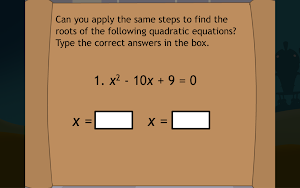 Solve Quad Eq by Completing Sq Screenshot 3