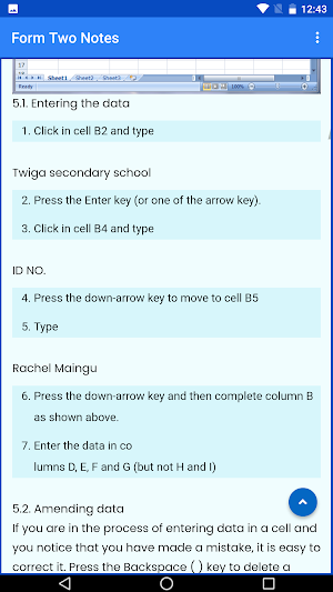 Form 2 notes, All subjects screenshot 8