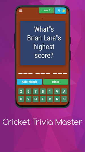 Cricket Trivia Master Screenshot 2