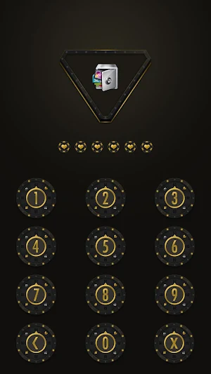 AppLock Live Theme Lucky Wheel Screenshot 1