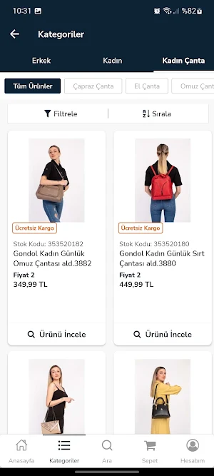 Gondol Ayakkabı Screenshot 2