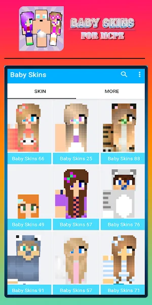 Baby Skins For MCPE Screenshot 3