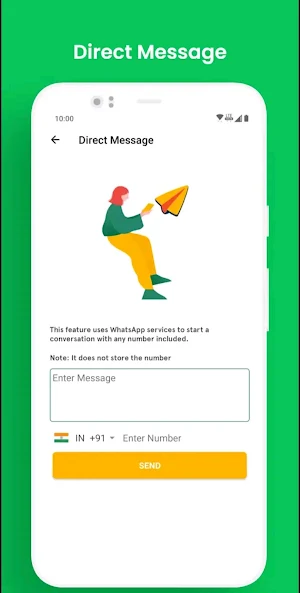 WhatsTools - Chat w/o Contact Screenshot 1