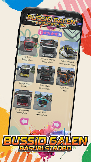 Mod Bussid Galen Basuri Strobo Screenshot 3