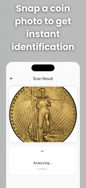 Coin Identifier: AI Value Scan Screenshot 1