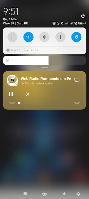 Web Rádio Rompendo em Fé Screenshot 2