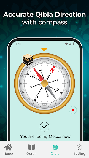 Muslim Prayer - Qibla Finder Screenshot 0