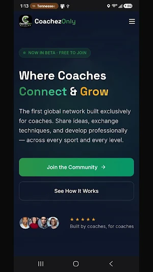 Coachez Only Screenshot 2