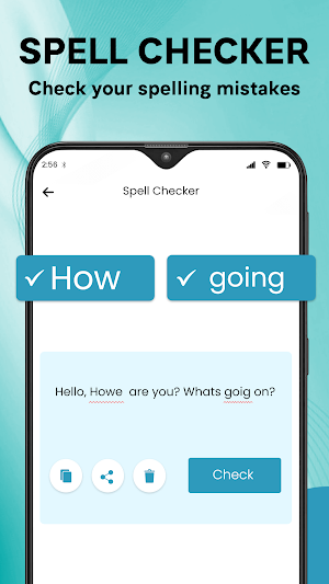 Spell Checker Keyboard Screenshot 1