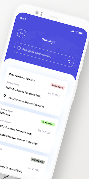 POST Survey Screenshot 1