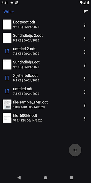 Open Office Viewer Screenshot 1