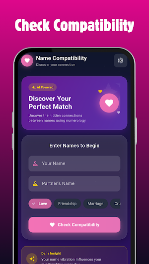 Name Compatibility - Love Test Screenshot 0