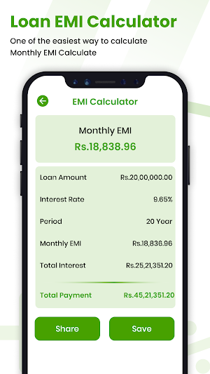 QuickLoan: EMI Repay Planner Screenshot 2