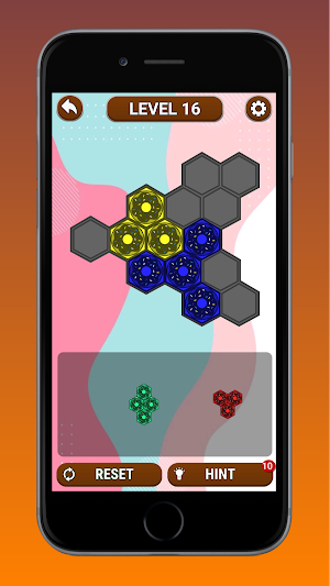 Donut Hexa Block Puzzle Game Screenshot 0