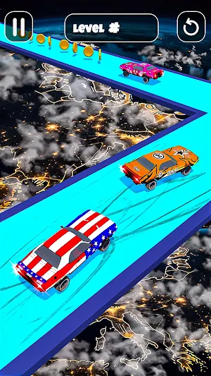 ZigZag Car Adventure Screenshot 1
