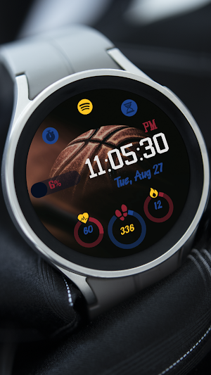 Ball Hoops Watchface Screenshot 0