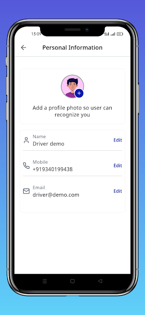 Just Ryde Partner Screenshot 3