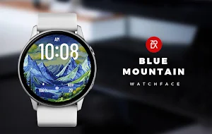 Blue Mountain Watch Face Screenshot 0