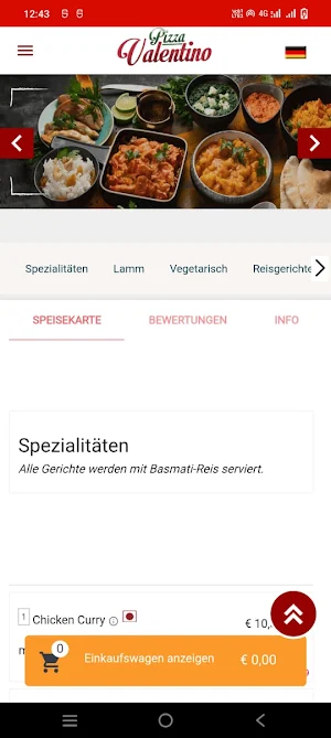 Pizza Valentino Screenshot 1