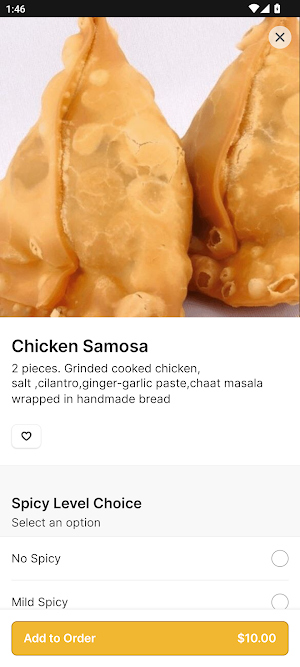 Dhaba Kitchen Indian Cuisine Screenshot 2