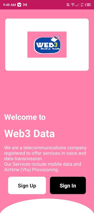 Web3datasub Screenshot 1