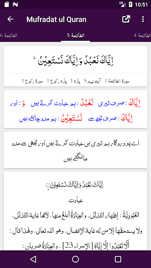 Mufradat ul Quran - Urdu - Imam Raghib Isfahani Screenshot 1
