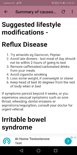 Abdominal Pain Checker Screenshot 3
