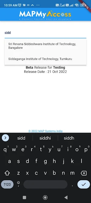 MapMyAccess Screenshot 1