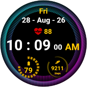 Snake Skin Watch Face Screenshot 0