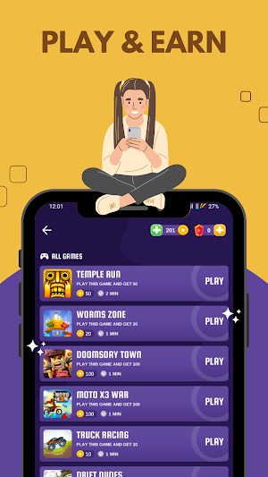 Rewardzy: Play, Earn & Win Screenshot 2