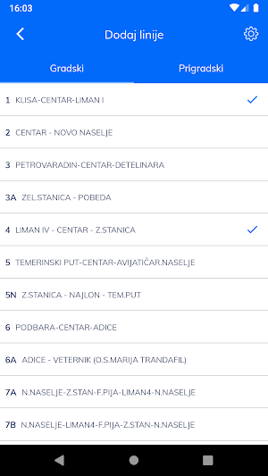 Red vožnje - Novi Sad Screenshot 1
