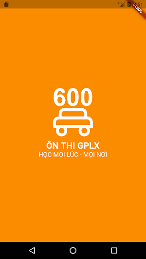 Bộ 600 câu hỏi sát hạch lái xe Screenshot 0