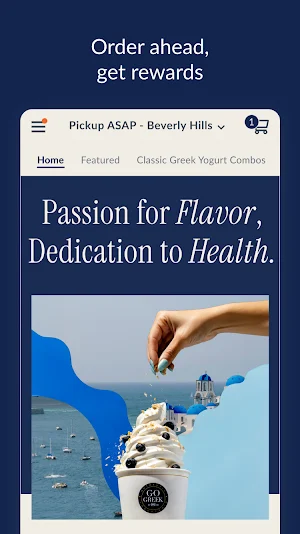 Go Greek Yogurt Screenshot 0