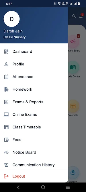 I.E.P.S Parent App Screenshot 1