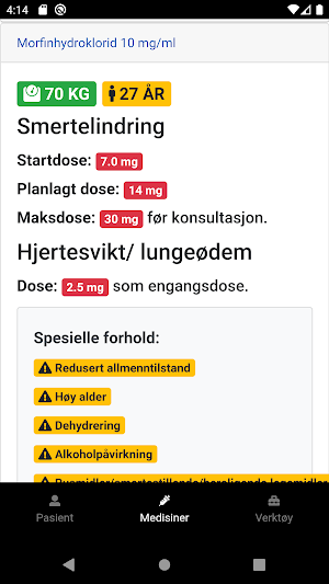 Prehospital Assistent Screenshot 1