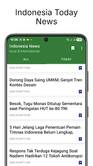 Indonesia News Screenshot 2