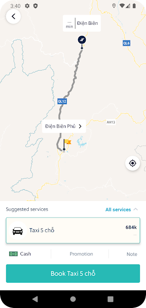 Taxi Xanh Điện Biên Screenshot 1