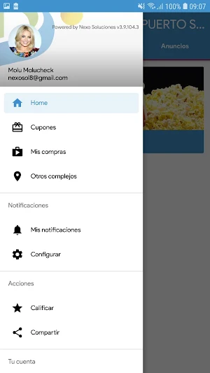Cine Puerto Santa Cruz Screenshot 2