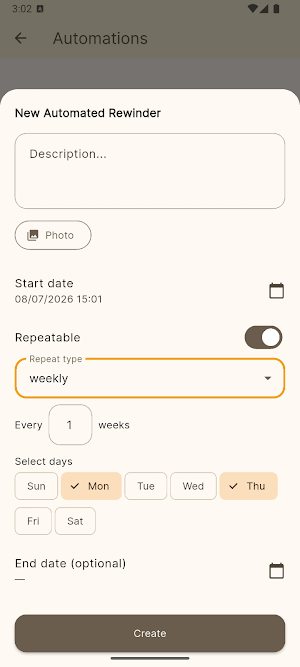 LifeRewinder Screenshot 3