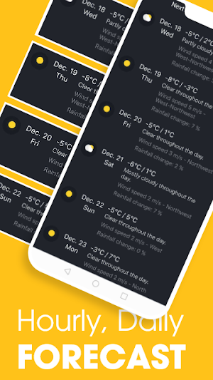 Weather forecast - Weather & Weather radar Screenshot 2