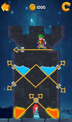 Hero Rescue PRO - Pin Pull - Save Princess Screenshot 0