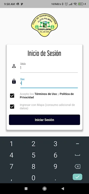 Conductor Flota Palmira Screenshot 0